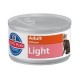 Hills Science Plan Adult Light can - пълноценна консерва за котки над 1 год. с наднормено тегло 85 грама